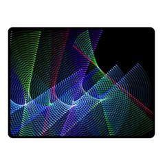 Abstract Desktop Background Double Sided Fleece Blanket (Small) 