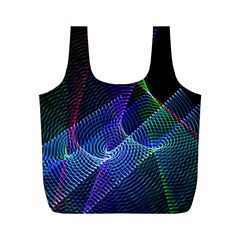 Abstract Desktop Background Full Print Recycle Bag (M)