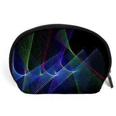 Abstract Desktop Background Accessory Pouch (Large)