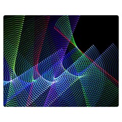 Abstract Desktop Background Double Sided Flano Blanket (Medium) 