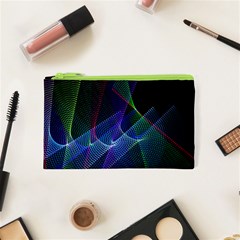 Abstract Desktop Background Cosmetic Bag (XS)