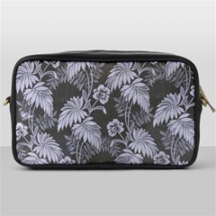 Ornament Flowers Leaf Toiletries Bag (one Side)