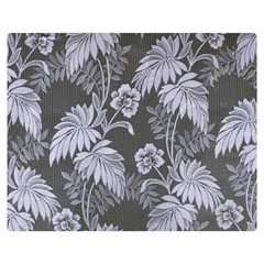 Ornament Flowers Leaf Double Sided Flano Blanket (medium) 