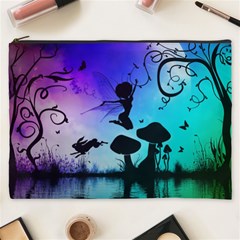 Cute Fairy Dancing In The Night Cosmetic Bag (xxxl) by FantasyWorld7