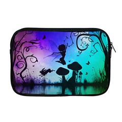 Cute Fairy Dancing In The Night Apple Macbook Pro 17  Zipper Case by FantasyWorld7