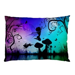 Cute Fairy Dancing In The Night Pillow Case by FantasyWorld7