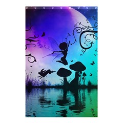 Cute Fairy Dancing In The Night Shower Curtain 48  X 72  (small)  by FantasyWorld7