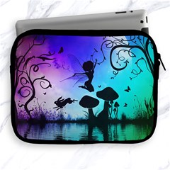 Cute Fairy Dancing In The Night Apple Ipad 2/3/4 Zipper Cases by FantasyWorld7