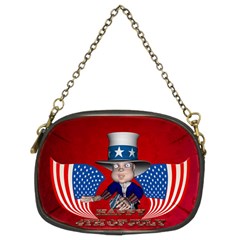 Happy 4th Of July Chain Purse (two Sides) by FantasyWorld7