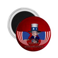 Happy 4th Of July 2 25  Magnets by FantasyWorld7