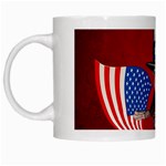 Happy 4th Of July White Mugs Left