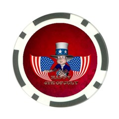 Happy 4th Of July Poker Chip Card Guard (10 Pack)