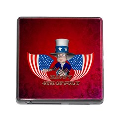 Happy 4th Of July Memory Card Reader (square 5 Slot) by FantasyWorld7