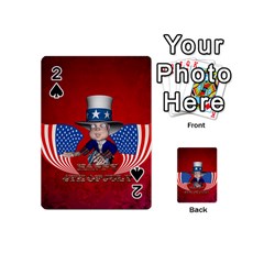 Happy 4th Of July Playing Cards 54 Designs (mini) by FantasyWorld7