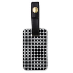 Purple Pattern Texture Luggage Tag (one Side)