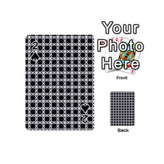 Purple Pattern Texture Playing Cards 54 Designs (mini)