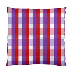 Gingham Pattern Line Standard Cushion Case (one Side)