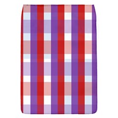 Gingham Pattern Line Removable Flap Cover (s)