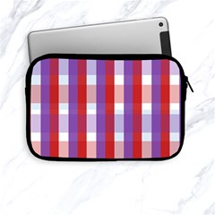 Gingham Pattern Line Apple Ipad Mini Zipper Cases by HermanTelo