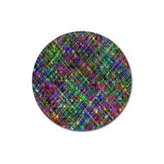 Pattern Artistically Magnet 3  (round) by HermanTelo