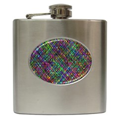 Pattern Artistically Hip Flask (6 Oz)