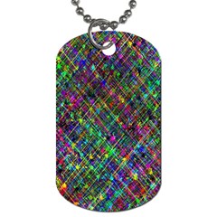 Pattern Artistically Dog Tag (two Sides)