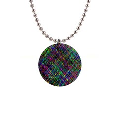 Pattern Artistically 1  Button Necklace