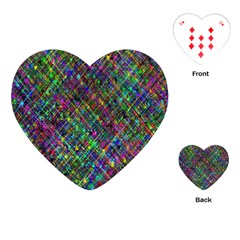 Pattern Artistically Playing Cards Single Design (heart)