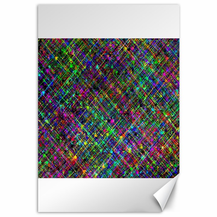 Pattern Artistically Canvas 12  x 18 