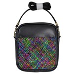 Pattern Artistically Girls Sling Bag Front