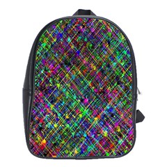 Pattern Artistically School Bag (xl)