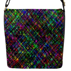 Pattern Artistically Flap Closure Messenger Bag (s)