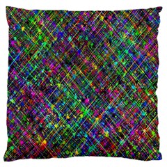 Pattern Artistically Large Flano Cushion Case (one Side) by HermanTelo