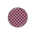 Purple Pattern Texture Hat Clip Ball Marker (10 pack) Front