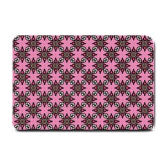 Purple Pattern Texture Small Doormat 