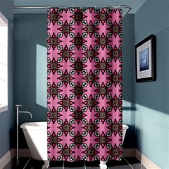 Purple Pattern Texture Shower Curtain 36  X 72  (stall) 