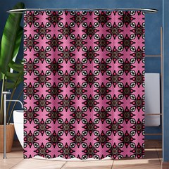 Purple Pattern Texture Shower Curtain 60  X 72  (medium) 