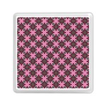 Purple Pattern Texture Memory Card Reader (Square) Front