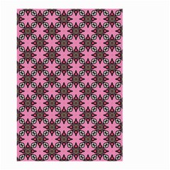 Purple Pattern Texture Small Garden Flag (two Sides) by HermanTelo