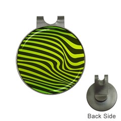 Wave Green Hat Clips With Golf Markers