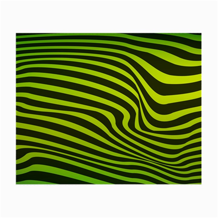 Wave Green Small Glasses Cloth