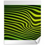 Wave Green Canvas 8  x 10  8.15 x9.66  Canvas - 1