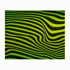 Wave Green Small Glasses Cloth (2 Sides) by HermanTelo