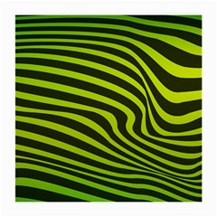 Wave Green Medium Glasses Cloth by HermanTelo