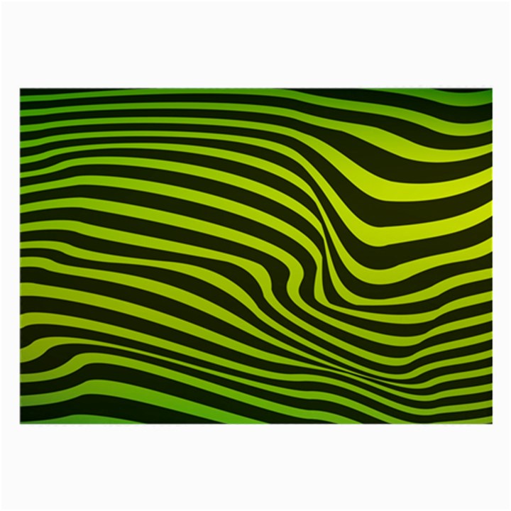 Wave Green Large Glasses Cloth (2 Sides)