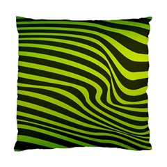 Wave Green Standard Cushion Case (one Side) by HermanTelo