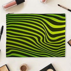 Wave Green Cosmetic Bag (xl) by HermanTelo