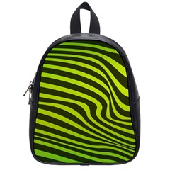 Wave Green School Bag (small)