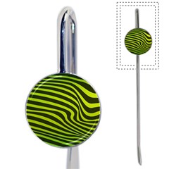 Wave Green Book Mark