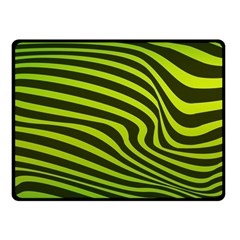 Wave Green Fleece Blanket (small)